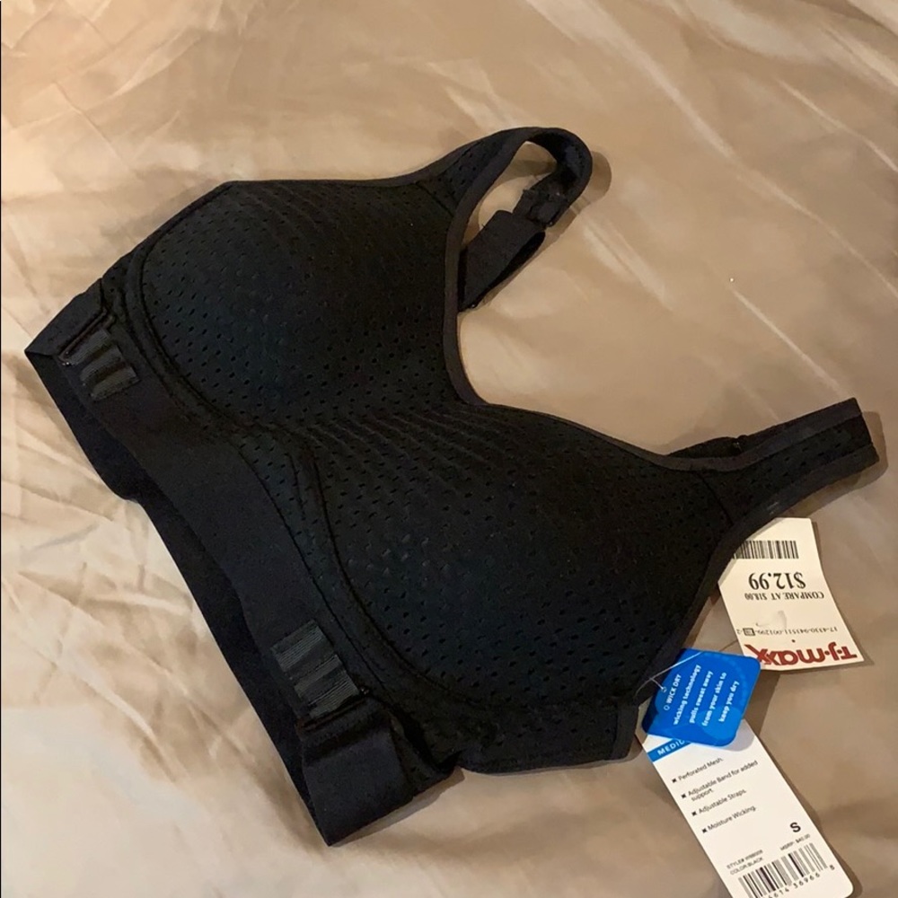 Layer 8 Black Sports Bra